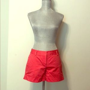 Express coral shorts